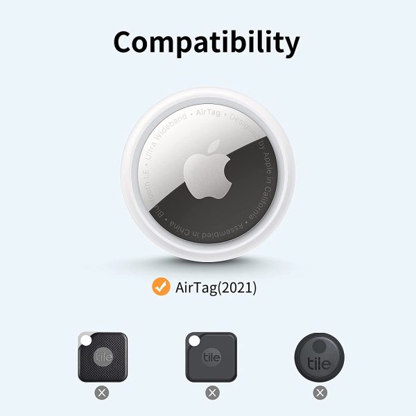 UBNU386-1.jpg 4-Pack AirTag Case with Keychain