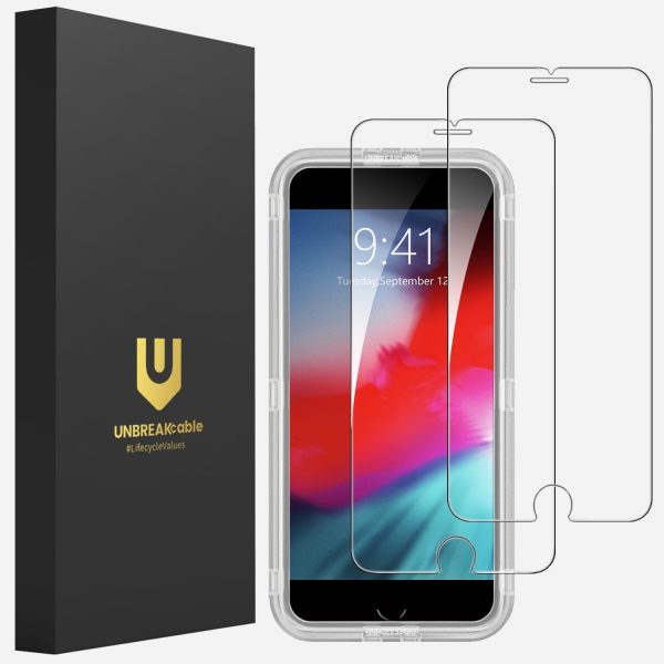 iPhone 8 / iPhone 7 Double Toughened Tempered Glass Screen Protector2-Pack